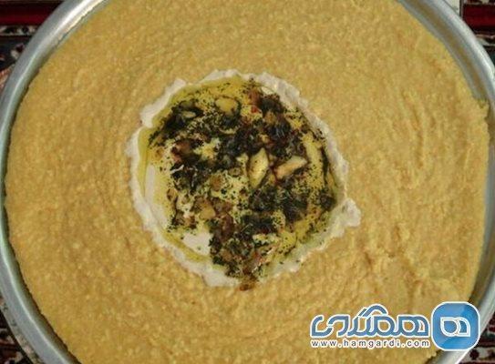 کاچی زواره یکی از غذاهای سنتی مردم شهر کویری زواره به شمار می رود