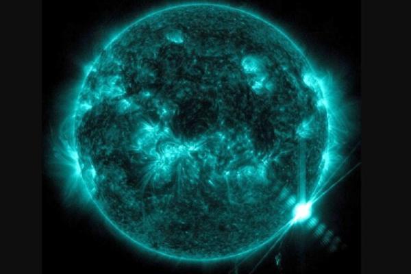 ناسا خشم خورشید را ثبت کرد ، عکس