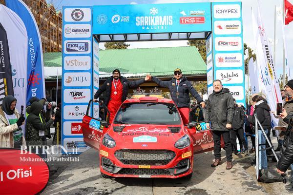 رالی ساریکامیش در ترکیه: اولین سکوی قهرمانی صابر خسروی در کلاس Rally 3